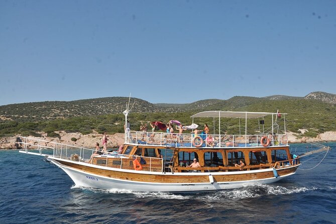 Bodrum Boat Trip with Lunch and All Soft Drinks - Karaada (Black Island) and Cleopatra Cave: The Main Reason People Come