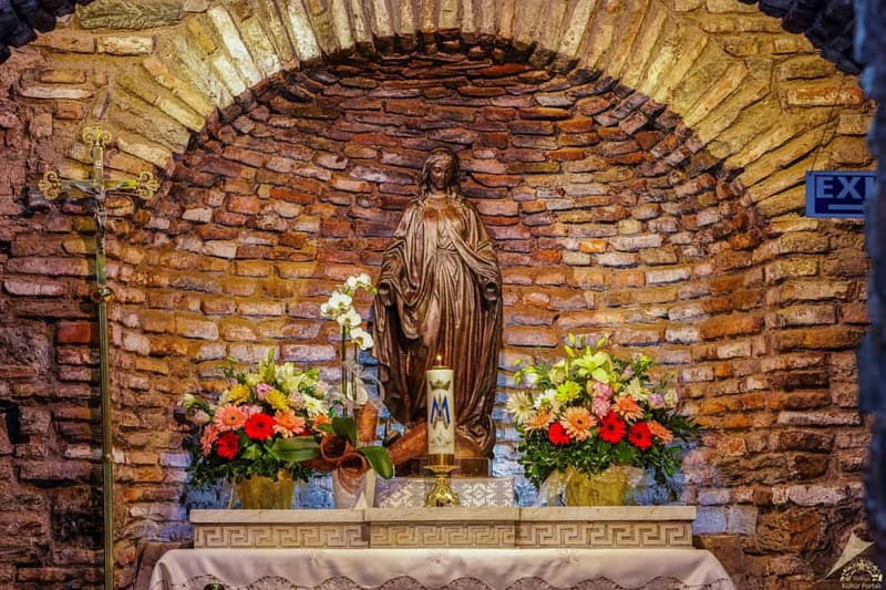 Bodrum: Ephesus, House of Virgin Mary, and Temple Tour - Artemis Temple Foundations: What You Can See Today