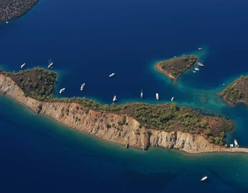Bodrum: Karaada Boat Cruise with Lunch - Aquarium Bay, hot springs, and the island rhythm you actually feel