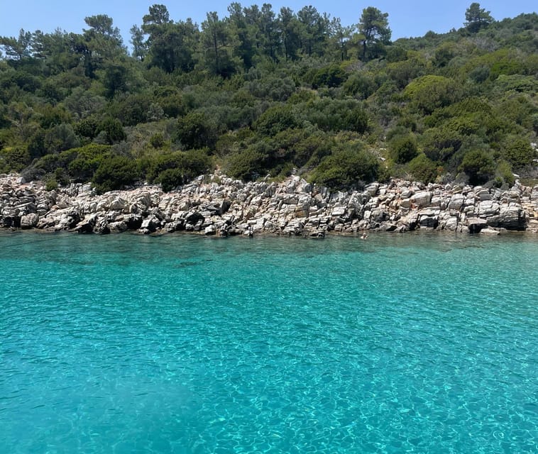 Bodrum: Orak Island Boat Trip with Lunch & Optional Transfer - German Bay swim time: clear water, practical snorkeling advice