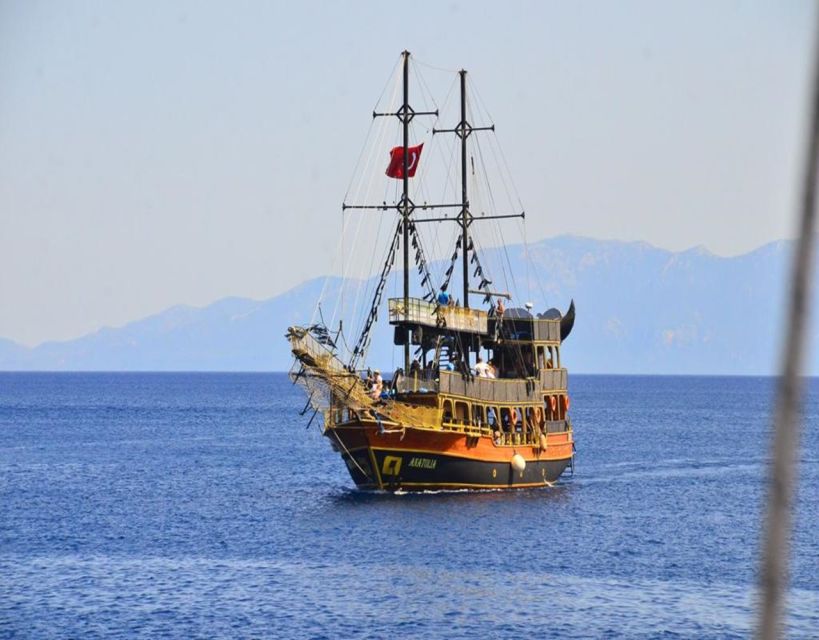 Bodrum: Pirate Boat Trip with BBQ Lunch and Optional Pickup - BBQ lunch on board: food that won’t steal your day