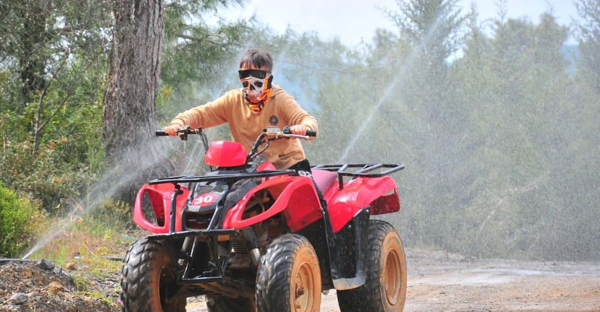 Bodrum Quad Safari - First-timer training at the ATV quad practice ground