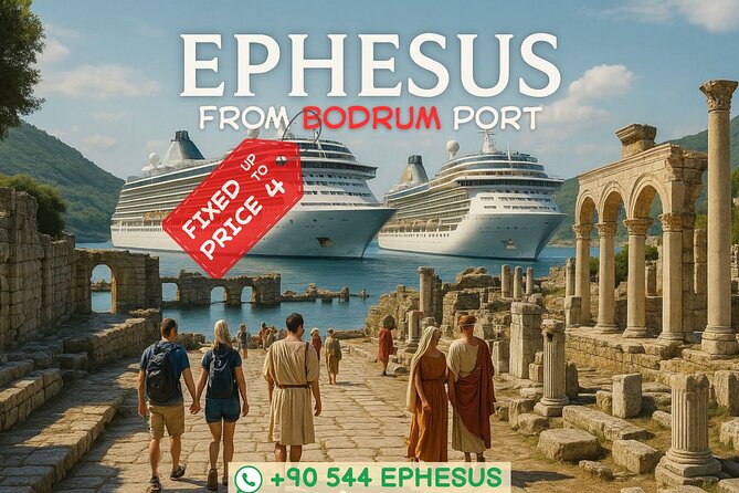 Bodrum to Ephesus – Fixed Price up to 4 people - Key things to know before you go