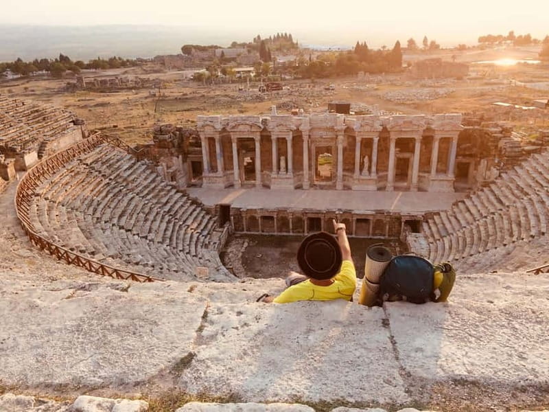 Bodrum:Pamukkale Cotton Castle & Hierapolis Day Trip w/Lunch - UNESCO Pamukkale terraces: what you’re really seeing