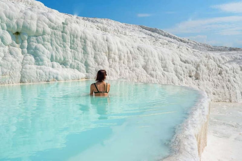 Bodrum:Pamukkale Cotton Castle & Hierapolis Day Trip w/Lunch - Getting to Pamukkale: the 3.5-hour air-conditioned ride from Bodrum