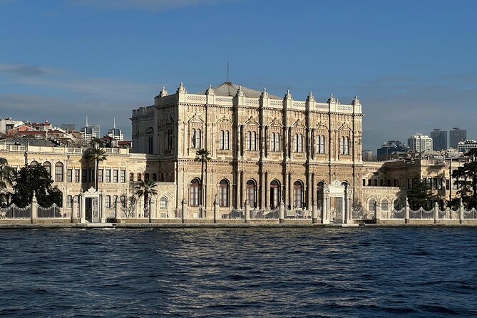 Bosphorus Boat Tour 3 Hour with Asian Side Stop in Istanbul - Ortaköy from the water: mosque silhouette and seaside life