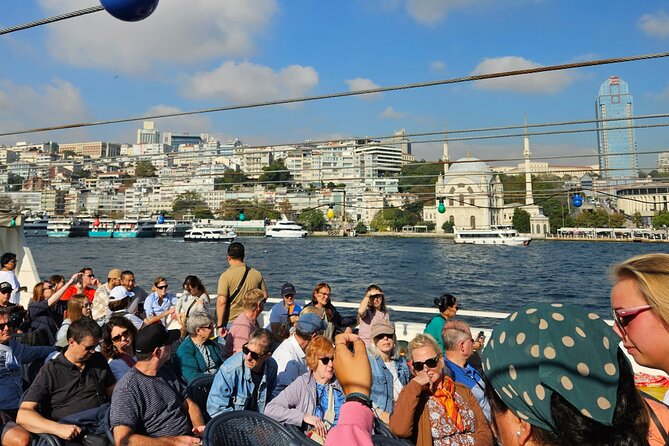 Bosphorus Boat Tour 3 Hour with Asian Side Stop in Istanbul - Under the Bosphorus Bridge: the moment the continents feel close