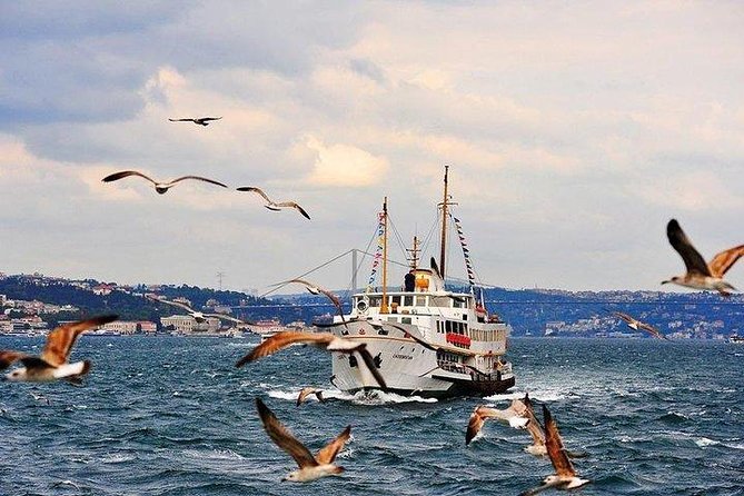 Bosphorus Cruise with Dolmabahce Palace and Istiklal Street Tour - Rustem Pasha Mosque: Iznik tiles up close, in only 30 minutes
