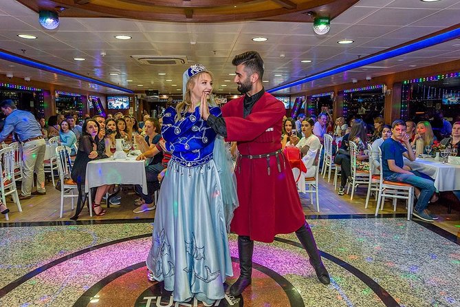 Bosphorus Dinner Cruise & Turkish Night Show (All Inclusive) - Dinner and Drinks On Board: 3 Courses and the Alcohol Limit