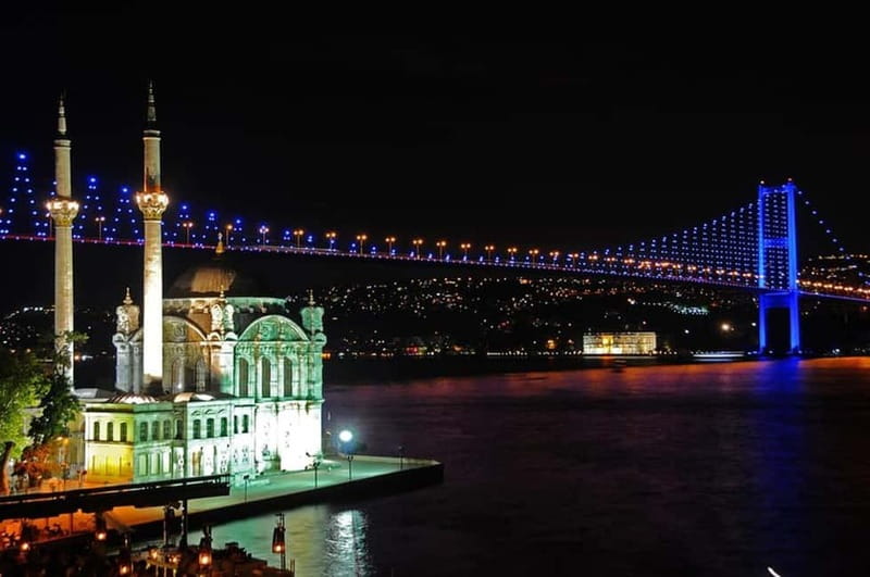 Bosphorus Dinner Cruise & Turkish Night with Live Shows - The Cruise Route: What You’ll Pass on the Night