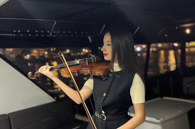 Bosphorus Night Cruise on Luxury Yacht - Dolmabahçe and Çırağan Palaces from the water: Ottoman power lights