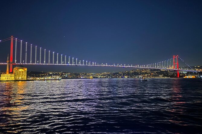 Bosphorus Night Cruise on the Luxury Yacht - Çırağan Palace: marble scale and a darker past