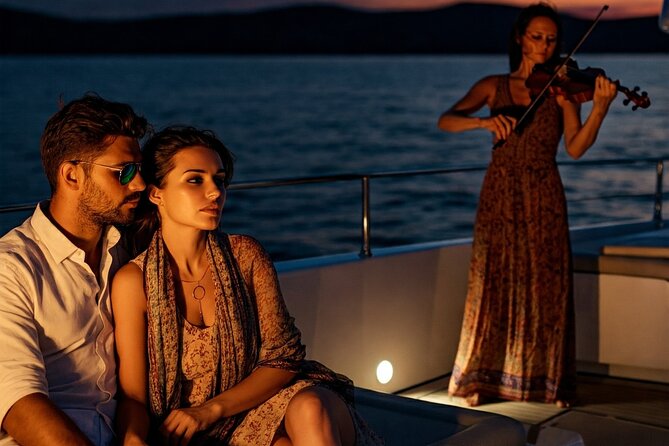 Bosphorus Night Cruise with Luxury Yacht - Dolmabahçe and Çırağan: palace silhouettes with real backstory