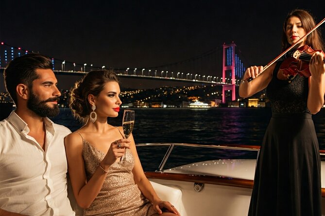Bosphorus Night Cruise with Luxury Yacht - Beylerbeyi, Kucuksu, and Maiden’s Tower: the emotional finale