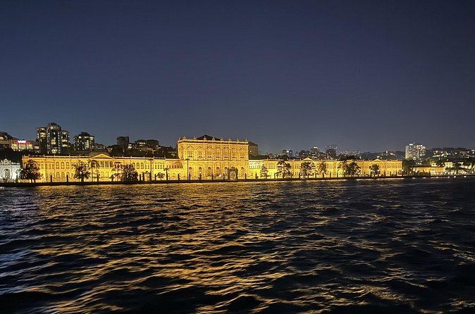Bosphorus Night Lights: Guided Cruise With Tea and Cookies - Beylerbeyi Palace and Kuleli High School on the Asian Side