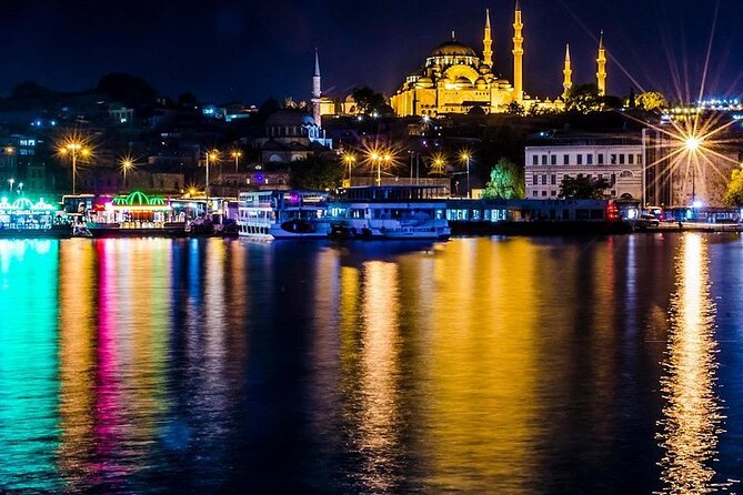 Bosphorus Night Lights: Guided Cruise With Tea and Cookies - Getting Oriented at Sarıdemir and the Galata Bridge Area