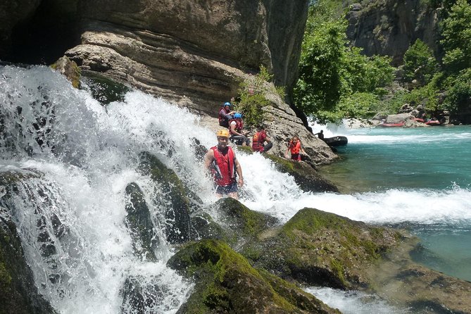 Canyoning and Rafting Adventure incl. Lunch from Alanya - Canyoning in Koprulu Kanyon Milli Parki: safety, teamwork, and nerve