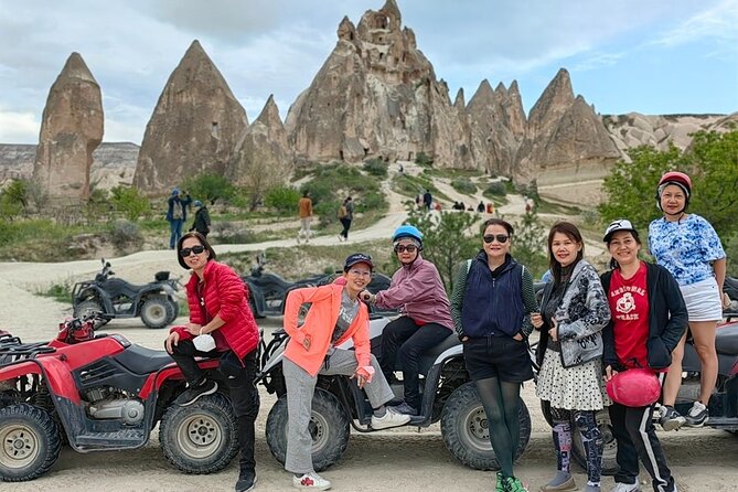 Capadocia atv tour through fairy chimneys and love valley - Göreme Valley stop: cave-house roads and a top viewpoint