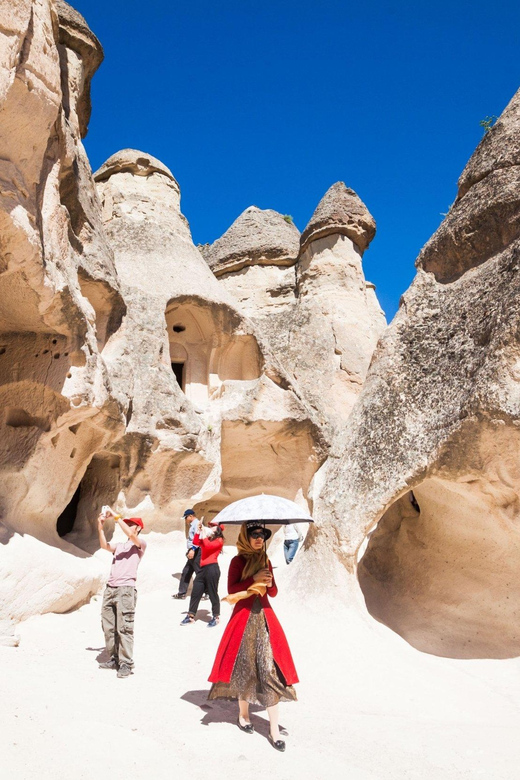 Cappadocia: 2-Day Green and Red Tour with Lunch & Tickets - Devrent Valley’s red rock animal shapes