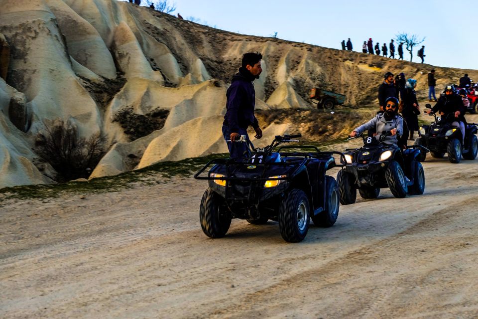 Cappadocia: 2-Hour Sunset ATV Safari with Hotel Transfer - Love Valley Finish: Rock Formations When the Sun Drops