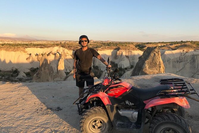 Cappadocia ATV Tour / Quad-Bike Safari / Sunset or Day time - Safety gear and the dust reality check