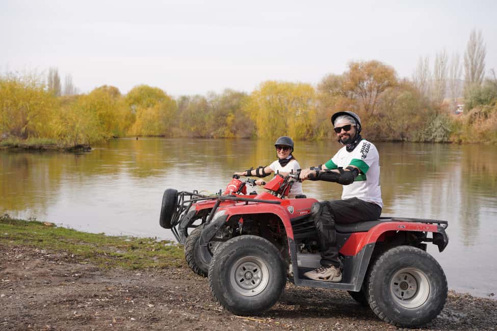 Cappadocia: ATV Tour with Red River & Hotel Pickup - Quick Overview: 2 Hours, Small Group ATV Fun from Göreme