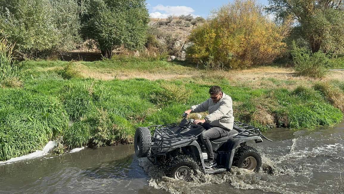 Cappadocia: ATV Tour with Red River & Hotel Pickup - Riding the Red River Route: 15–20 km of Dusty Tracks and Valley Views