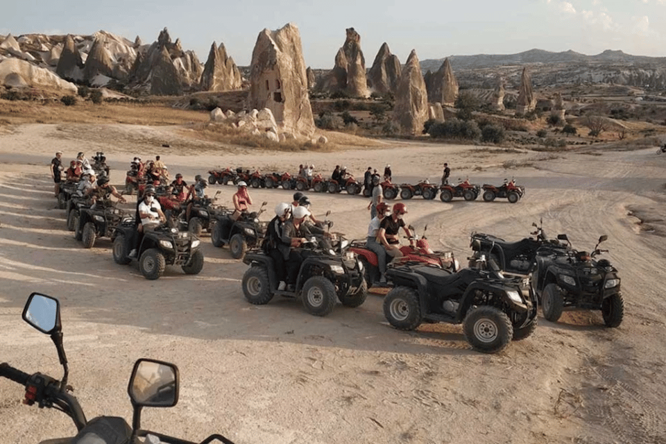 Cappadocia: ATV Tour with Sunset Viewing - Getting Started in Göreme: Pickup, Coach Time, and Safety Practice