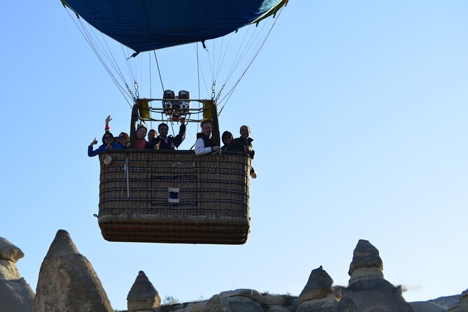 Cappadocia Balloon Ride with Breakfast, Champagne AT GOREME OVER - Inside the basket: pilot commentary, safety vibe, and the group size