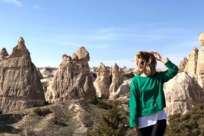 Cappadocia: Blue Tour and Sunrise Balloon Tour - Pigeon Valley and Uchisar: dovecotes, caves, and village viewpoints