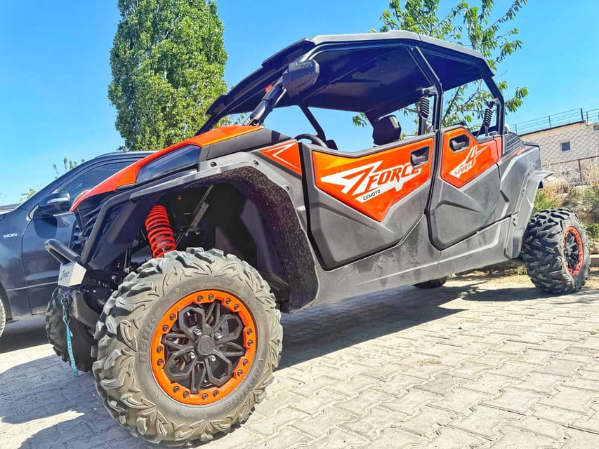 Cappadocia Buggy/UTV Tour- 1000CC - The Ride Setup: pickup, safety gear, and a small-group guide