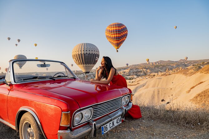 Cappadocia Classic Car Sunset or sunrise - The classic car stop is the payoff