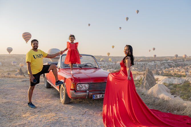 Cappadocia Classic Car Sunset or sunrise - Sunrise versus sunset: picking the right light for the same stops