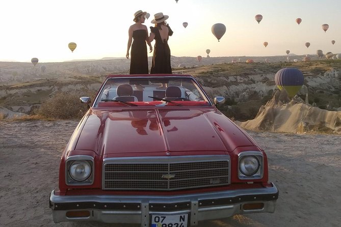 Cappadocia Classic Car Tour - Love Valley: Balloons in the Air Plus Fun Photo Poses