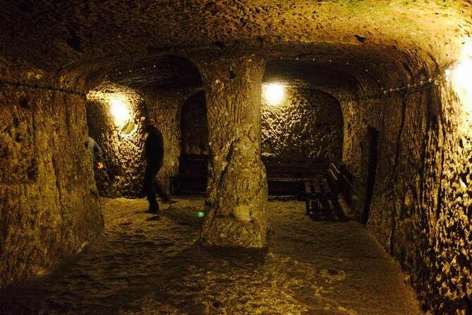 Cappadocia Daily Green Tour with Lunch - Kaymaklı Underground City: cool air and tight spaces