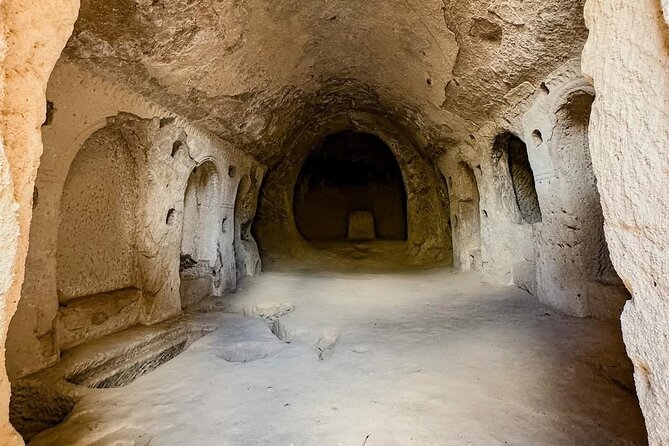 Cappadocia full day Green Tour including underground city - Belisirma lunch break: a good view, just plan around fast service