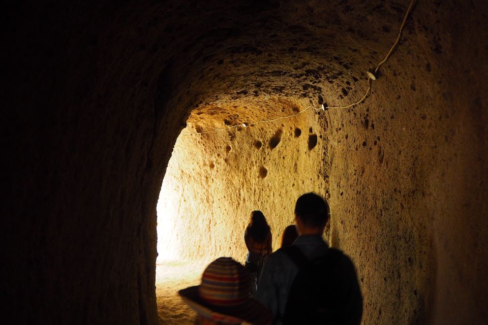 Cappadocia: Green Tour - Ihlara Valley & Underground City - Derinkuyu Underground City: Cool Rooms, Narrow Passages, Big Stories
