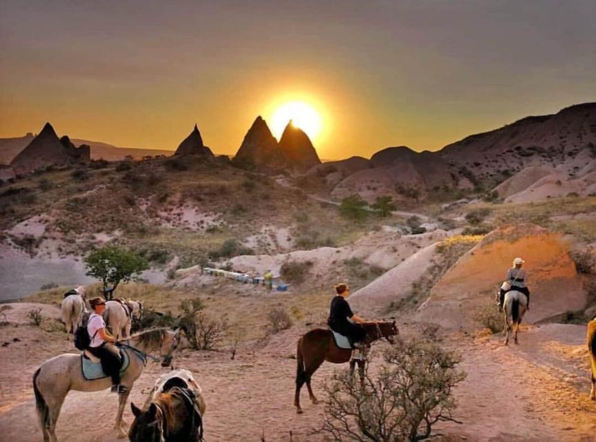 Cappadocia: Horse Riding Tour Sunset or Day Time with Pickup - Rose Valley: Narrow Corridors, Flower Color, and Fairy Chimney Moments