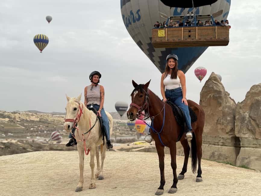 Cappadocia: Horseback Riding Tour with Options - The 2-hour sunrise ride: Red and Rose Valleys in morning color