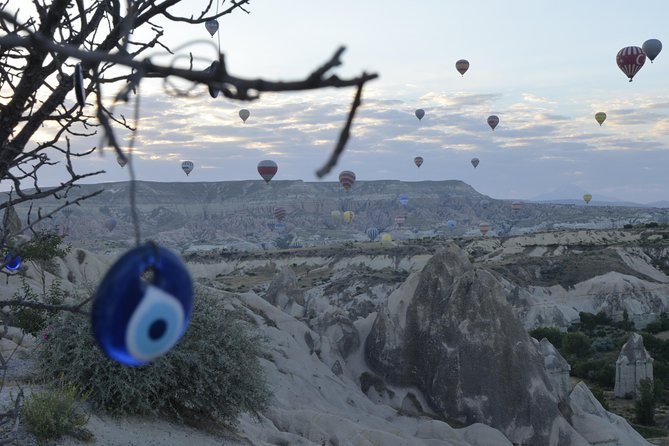 Cappadocia Hot Air Balloon Ride with Breakfast and Champagne - Red (Rose) Valley Overhead: The Best Kind of Color Problem