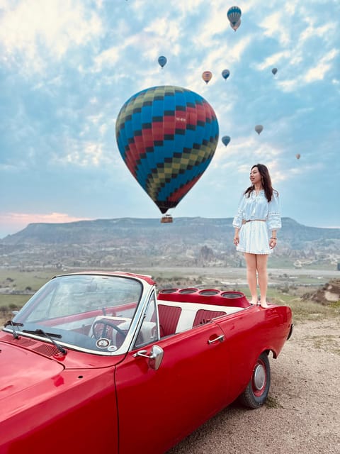 Cappadocia: Hot Air Balloon Watching Tour with Classic Car - If You’re Afraid of Heights, This Is a Smart Alternative