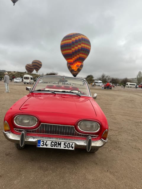 Cappadocia: Hot Air Balloon Watching Tour with Classic Car - Duration and Flow: Why 2 Hours Feels Like Enough