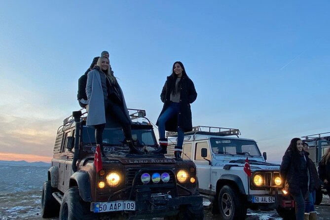 Cappadocia jeep safari(Private) - Love Valley: mushroom chimneys and an Erciyes mountain view