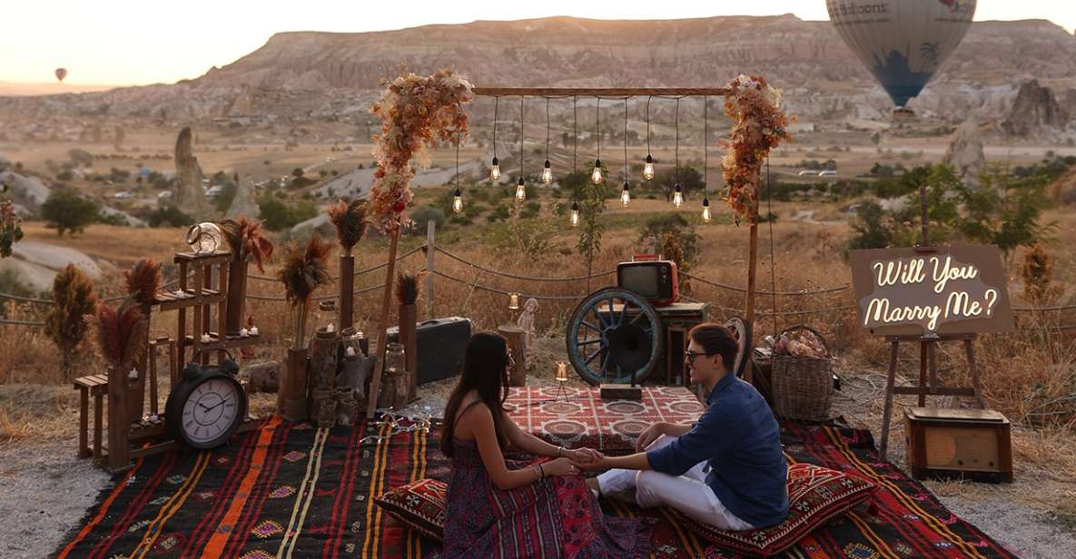 Cappadocia: Love Valley Proposal Service with Transfers - Key highlights at a glance