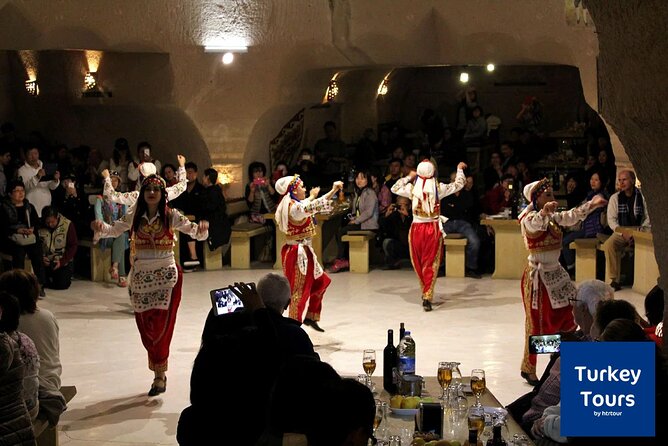 Cappadocia Night Show with Dinner, Folk Dance & Belly Dancers - The dinner setup: filling food, unlimited drinks, and dessert