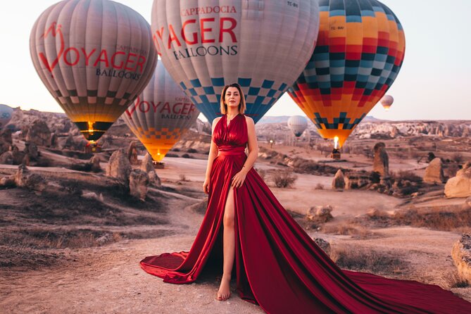 Cappadocia Photo Shoot (Cappadocia Photographer) - Stop 2: Love Valley for Balloon + Fairy Chimney Photos