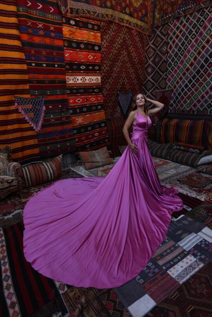 Cappadocia: Photo Shooting With Flying Dress & Carpet House - The Goreme National Park photo stop: plan for extra time