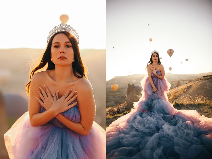 Cappadocia: Photo Shooting With Flying Dresses - Photo Editing and Delivery: What You Get at the End