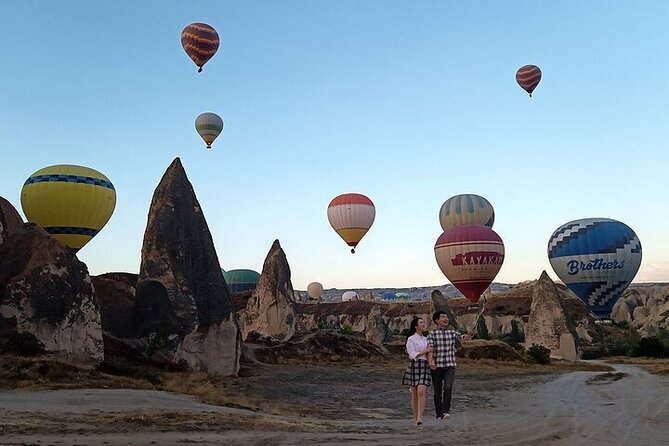 Cappadocia Photo World - Optional Upgrades: Flying Dress, Classic Car, and Bouquets