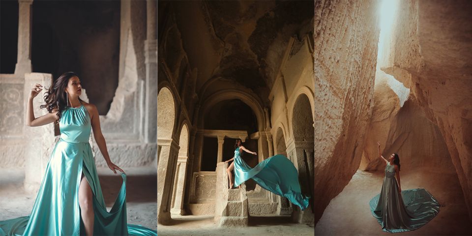 Cappadocia: PhotoShoot with Balloons. Flying Dress included. - Love Valley and the Valley of Love sunrise frames